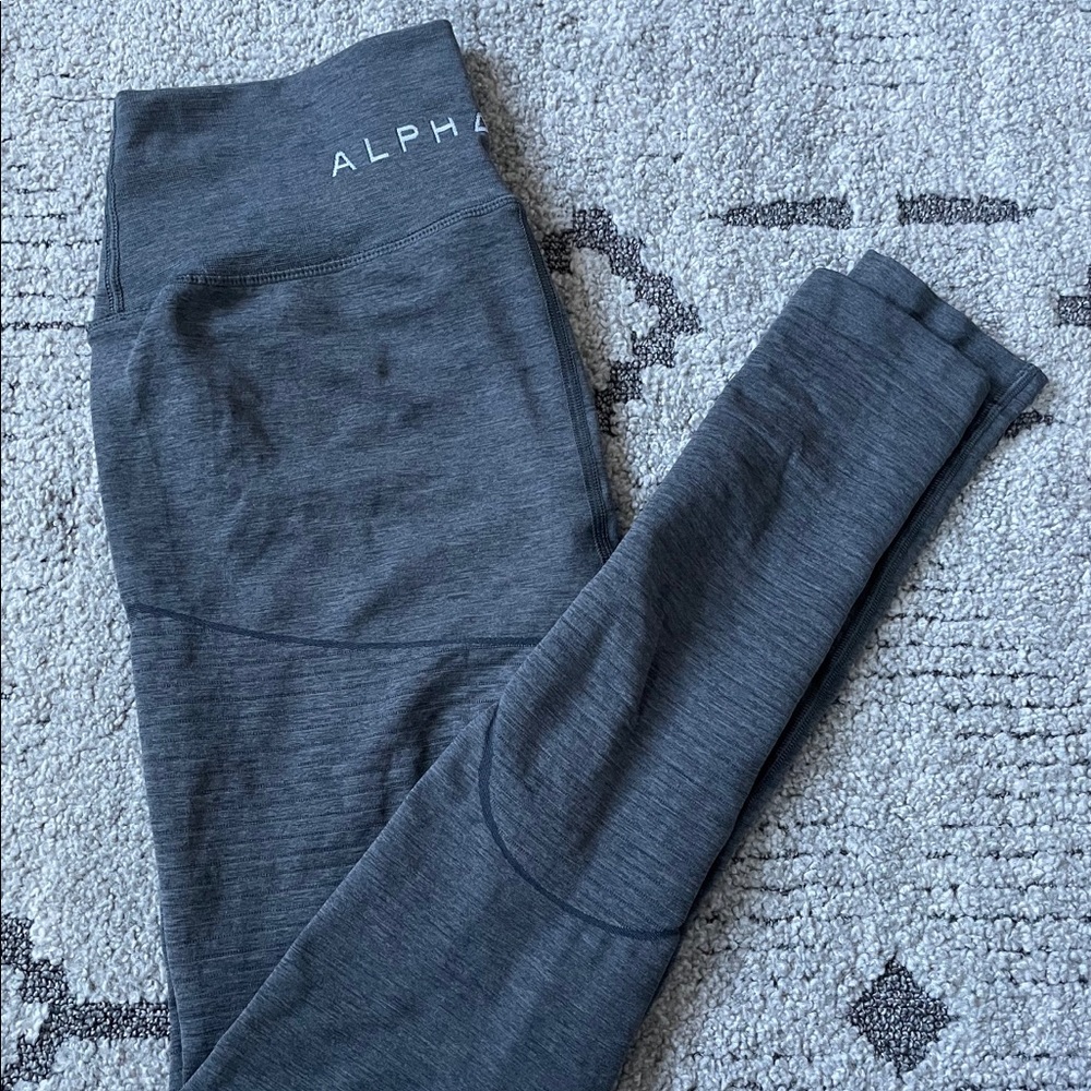 Alphalete Athletics grey revival leggings
